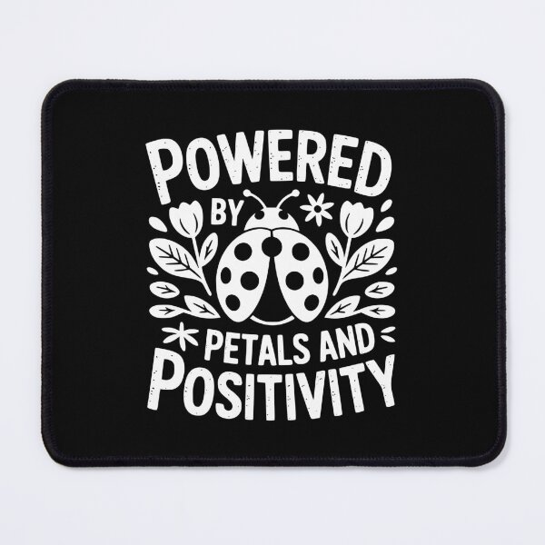 Item preview, Powered By Petals And Positivity designed and sold by theartfulaspie.
