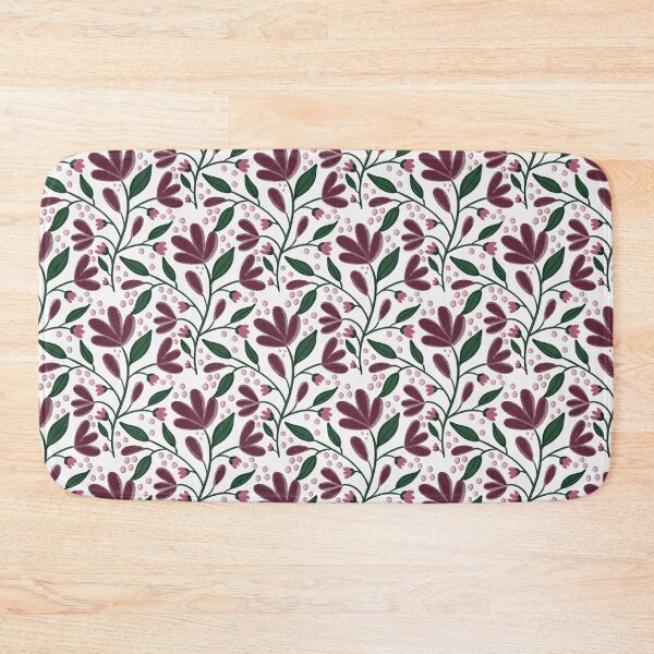 Item preview, Wine and Pink Floral designed and sold by eaprice19.