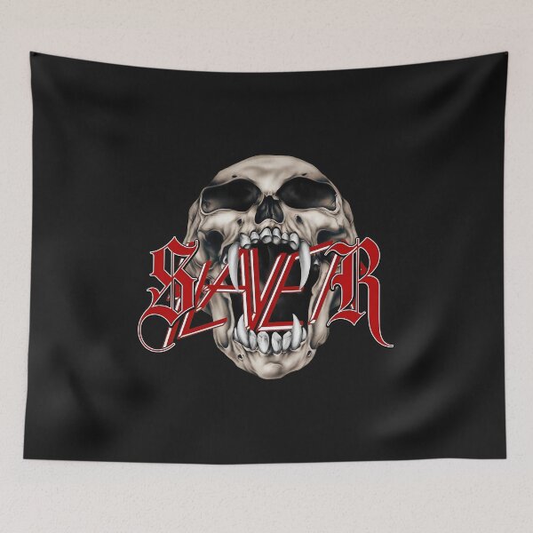 Item preview, Menacing Skull Fangs Dark Music Graphic Cover designed and sold by ACIDO-BASICO.