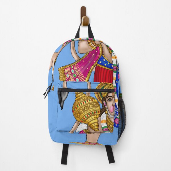 Item preview, Hanuman Carrying Mountain Artwork | Divine Hindu Digital Illustration designed and sold by Harshit_Digital_Arts.