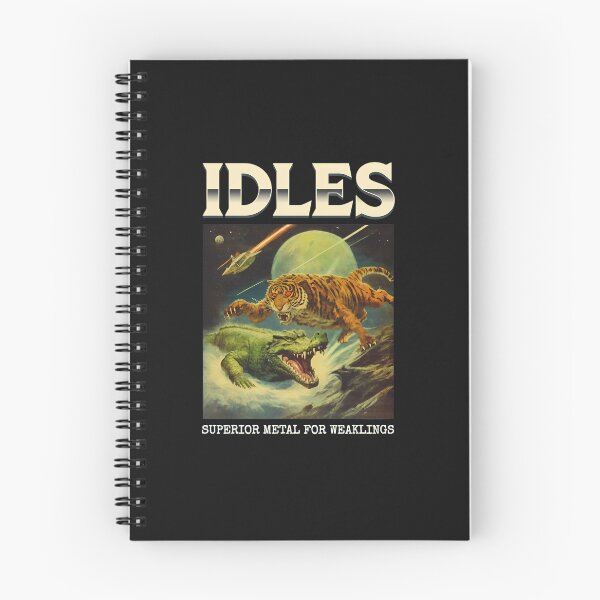 Item preview, IDLES Space Fight Retro Graphic designed and sold by ACIDO-BASICO.