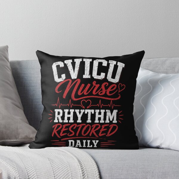 Item preview, CVICU Nurse Rhythm Restored Daily designed and sold by SavvyKloset.