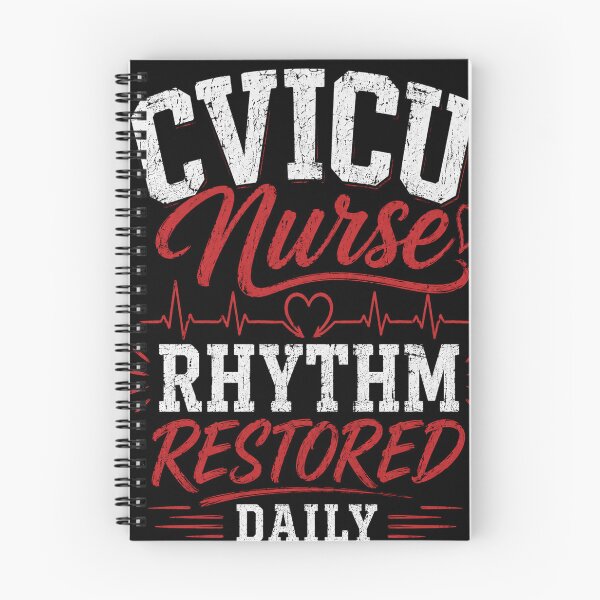 Item preview, CVICU Nurse Rhythm Restored Daily designed and sold by SavvyKloset.
