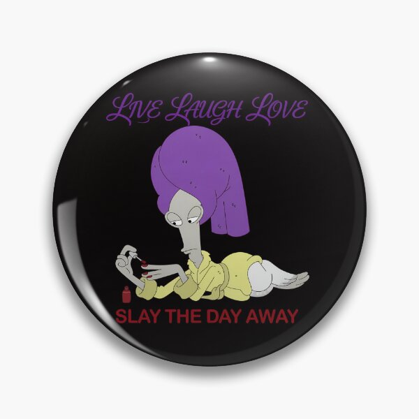 Item preview, Purple Haired Alien Lounging Fun Graphic designed and sold by EngineerFerris.