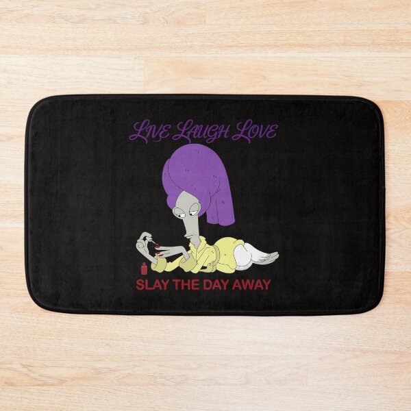Item preview, Purple Haired Alien Lounging Fun Graphic designed and sold by EngineerFerris.