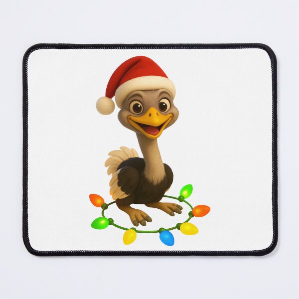 Item preview, Christmas Ostrich designed and sold by Sillytoe.