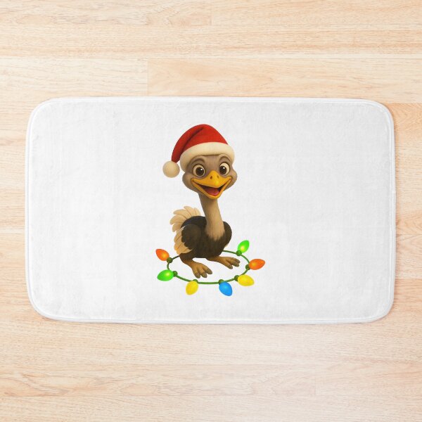Item preview, Christmas Ostrich designed and sold by Sillytoe.