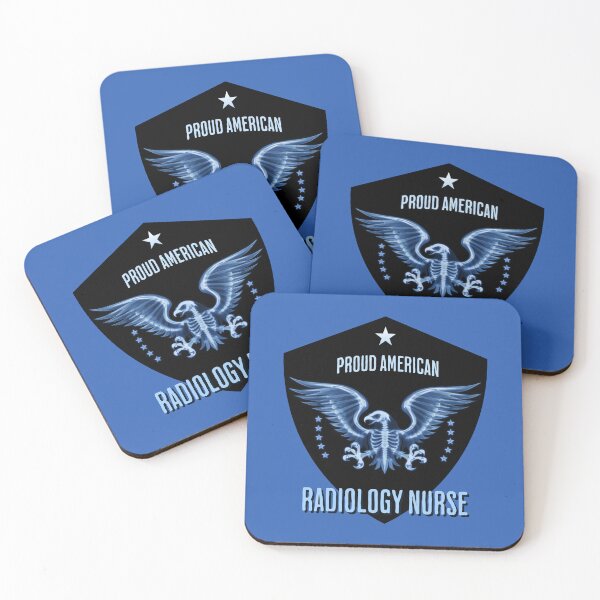 Item preview, Proud American Radiology Nurse X-Ray Eagle Design | Patriotic Medical Imaging Art designed and sold by Sachie's Studio.