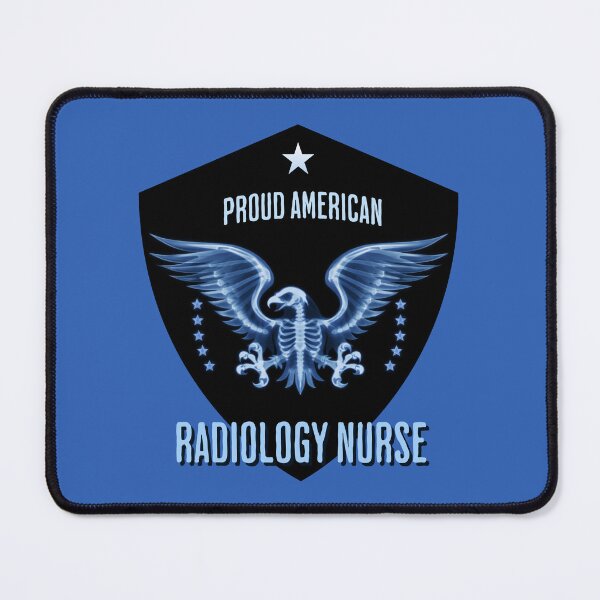 Item preview, Proud American Radiology Nurse X-Ray Eagle Design | Patriotic Medical Imaging Art designed and sold by Sachie's Studio.