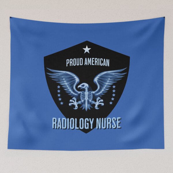 Item preview, Proud American Radiology Nurse X-Ray Eagle Design | Patriotic Medical Imaging Art designed and sold by Sachie's Studio.