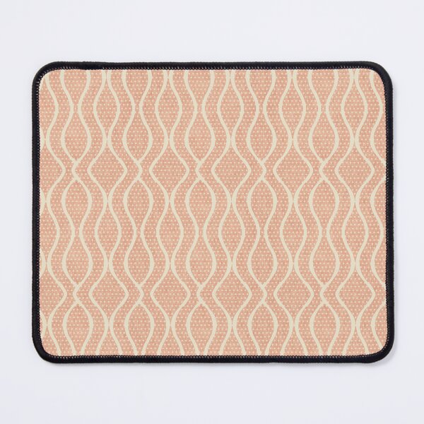 Item preview, Vintage Peach Wavy Geometric Polka Dots designed and sold by LoveAlways-AEP.