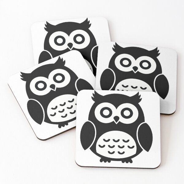 Item preview, Wise Owl Minimalist Vector Poster - Geometric Bird Silhouette Print - Modern Academic Mascot Art designed and sold by BestChoiceService.