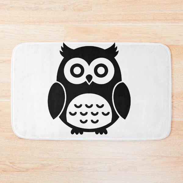 Item preview, Wise Owl Minimalist Vector Poster - Geometric Bird Silhouette Print - Modern Academic Mascot Art designed and sold by BestChoiceService.