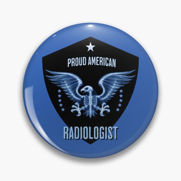 Item preview, Proud American Radiologist X-Ray Eagle Design | Patriotic Radiology Medical Art designed and sold by Sachie's Studio.