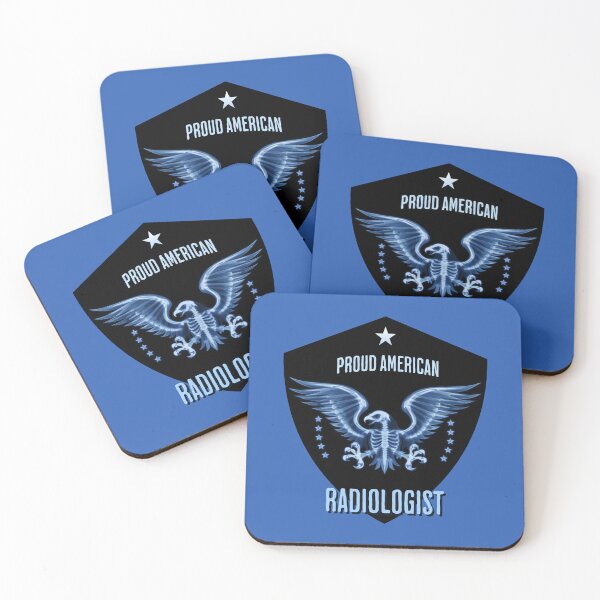 Item preview, Proud American Radiologist X-Ray Eagle Design | Patriotic Radiology Medical Art designed and sold by Sachie's Studio.