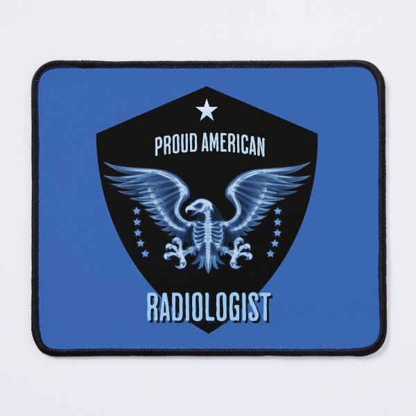 Item preview, Proud American Radiologist X-Ray Eagle Design | Patriotic Radiology Medical Art designed and sold by Sachie's Studio.