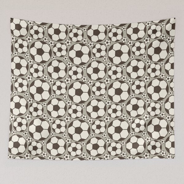 Item preview, Soccer Ball Seamless Pattern designed and sold by MiloverseOfficial.