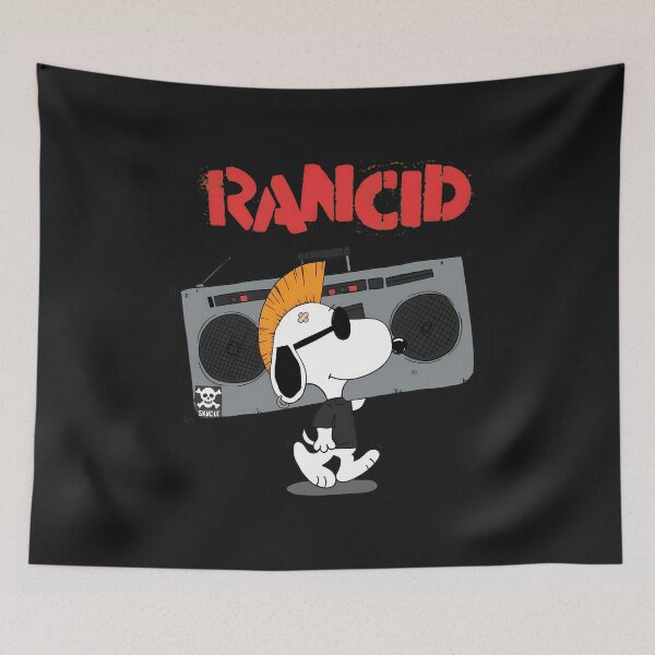 Item preview, Punk Rock Music Radio Canine Graphic designed and sold by Bassot-Studio.