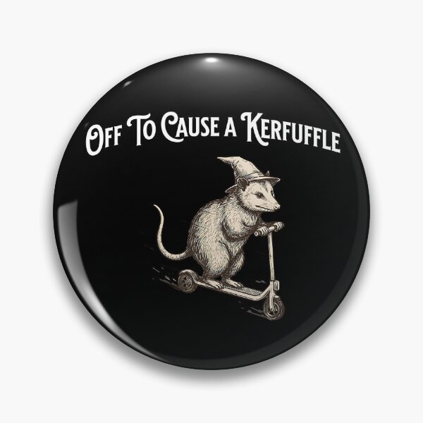 Item preview, Off to cause a Kerfuffle Opossum designed and sold by VelvetEmberCA.