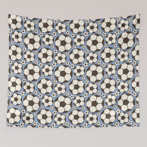 Item preview, Soccer Ball Seamless Pattern designed and sold by MiloverseOfficial.