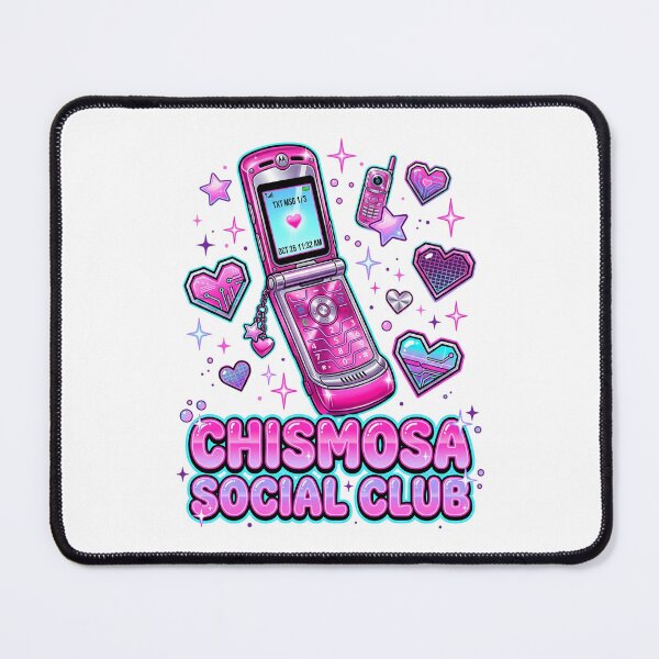 Item preview, Chismosa Social Club Y2K Pink Flip Phone Spanish Meme designed and sold by PictoVibe.