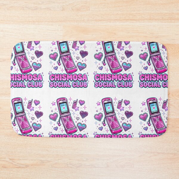 Item preview, Chismosa Social Club Y2K Pink Flip Phone Spanish Meme designed and sold by PictoVibe.