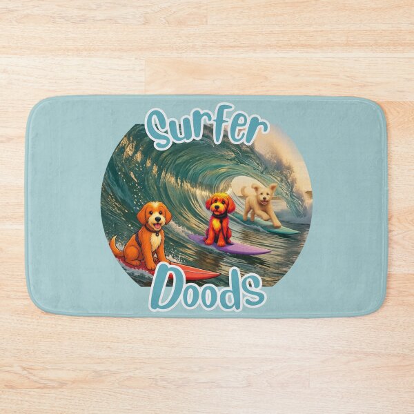 Item preview, Surfer Doods (round) designed and sold by Doodles Down South.