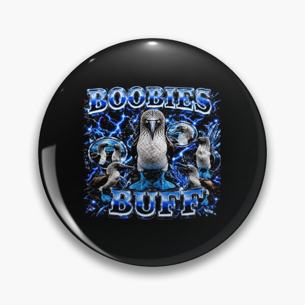 Item preview, Funny Boobies Buff Blue Footed Booby Bird Humor Art designed and sold by elderberry.