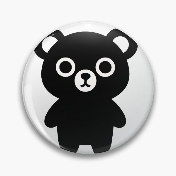 Item preview, Minimalist Teddy Bear Kawaii Poster - Cute Cub Silhouette Art - Simple Woodland Animal Icon Print designed and sold by BestChoiceService.