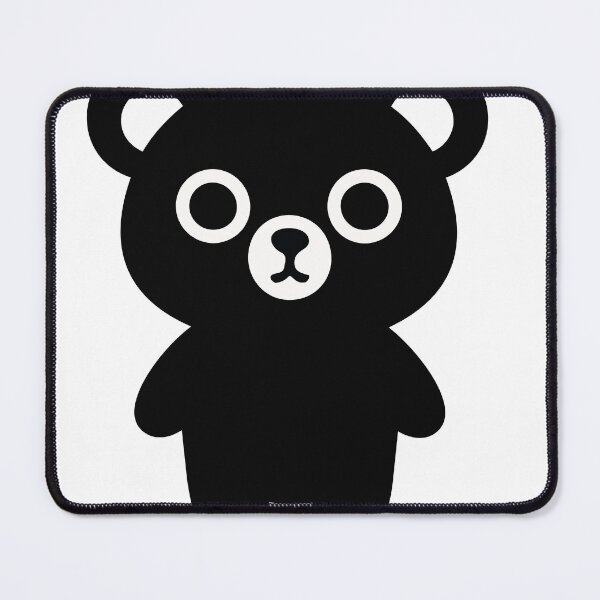 Item preview, Minimalist Teddy Bear Kawaii Poster - Cute Cub Silhouette Art - Simple Woodland Animal Icon Print designed and sold by BestChoiceService.