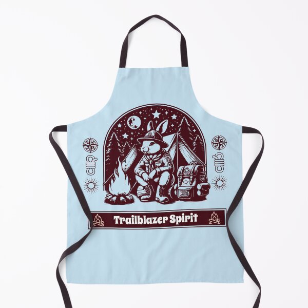 Item preview, Trailblazer Spirit Camping Bunny Design | Vintage Woodland Rabbit Adventure Art designed and sold by Sachie's Studio.