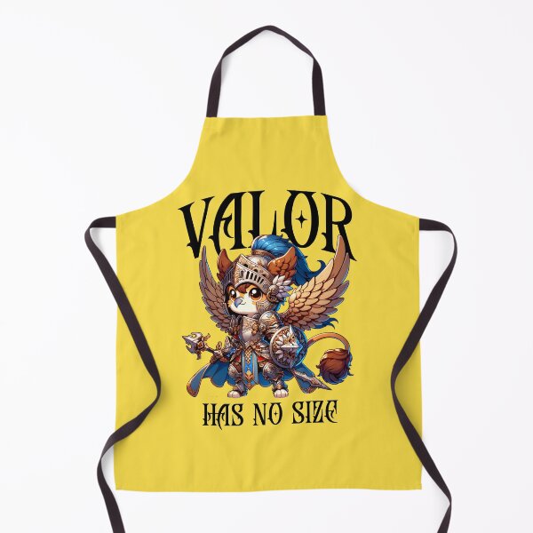 Item preview, Valor Has No Size Fantasy Bird Warrior | Cute Medieval Griffin Knight Design designed and sold by Sachie's Studio.