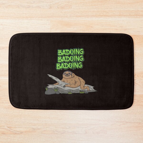 Item preview, BADOING Sloth on Log Cartoon designed and sold by DotDedi.