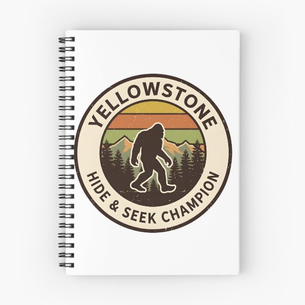 Item preview, Yellowstone Hide and Seek Champion Bigfoot Vintage Patch designed and sold by FunkPrint.