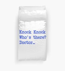 Knock-Knock 4 Duvet Cover
