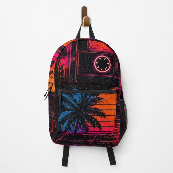 Item preview, Retro Horizon Neon Sunset Grid designed and sold by Sal Brasil Cultura ® .
