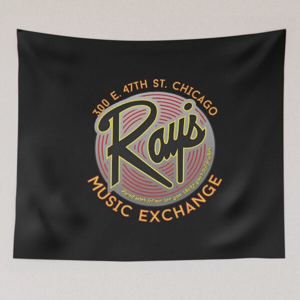 Item preview, Retro Chicago Music Exchange Sign Graphic designed and sold by BRINGWELL.