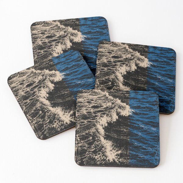 Item preview, Pacific Coordinates Ocean Wave designed and sold by Sal Brasil Cultura ® .