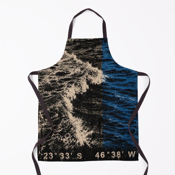 Item preview, Pacific Coordinates Ocean Wave designed and sold by Sal Brasil Cultura ® .