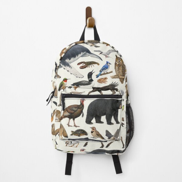 Item preview, Animals of Maine Retro Style Identification Chart designed and sold by kakarikihill.