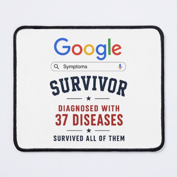 Item preview, Google Symptoms Survivor designed and sold by absalyssa.