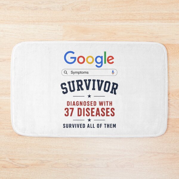 Item preview, Google Symptoms Survivor designed and sold by absalyssa.