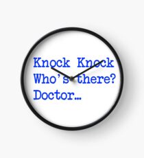 Knock-Knock 4 Clock