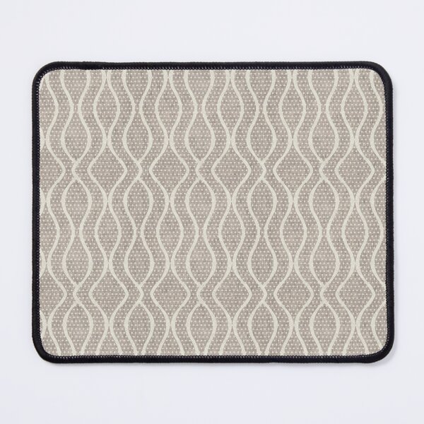 Item preview, Vintage Taupe Cream Neutral Wavy Geometric Stripes Polka Dots designed and sold by LoveAlways-AEP.