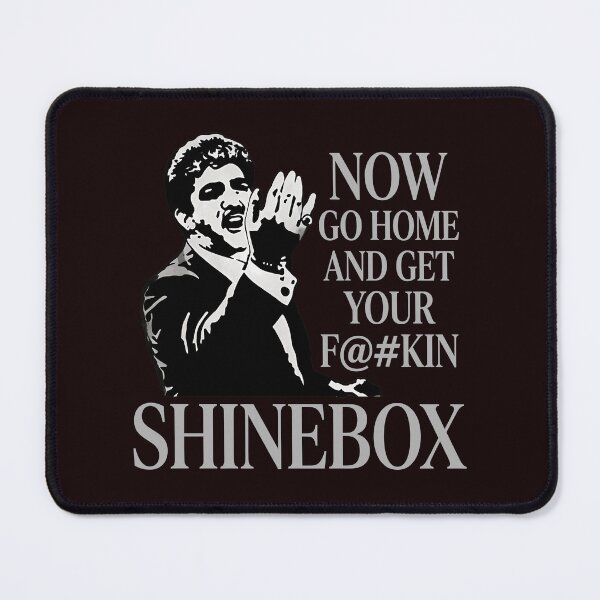 Item preview, Man Shouting Get Your Shinebox designed and sold by plimenitbelters.