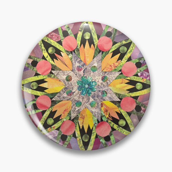 Item preview, Color Burst collage designed and sold by LMT-art.