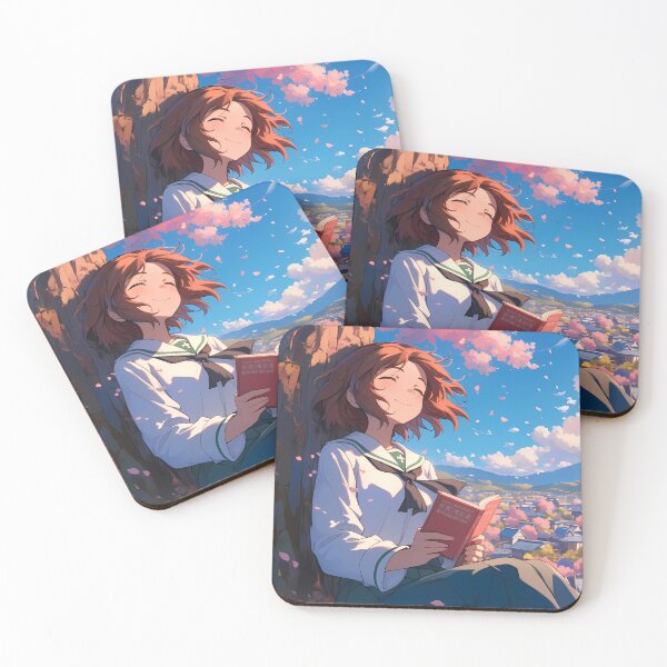 Item preview, Yukari Akiyama Girls und Panzer Sakura Reading Spring Day designed and sold by earlobejerk.