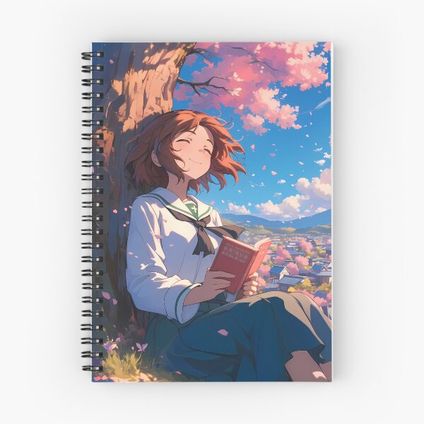 Item preview, Yukari Akiyama Girls und Panzer Sakura Reading Spring Day designed and sold by earlobejerk.