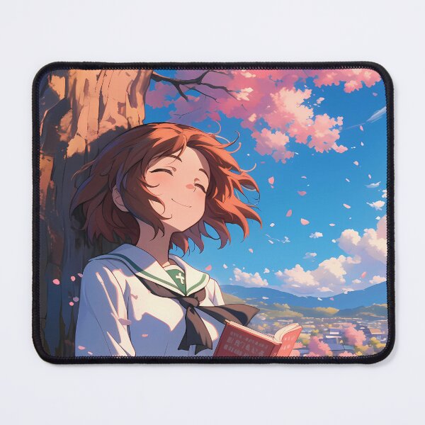 Item preview, Yukari Akiyama Girls und Panzer Sakura Reading Spring Day designed and sold by earlobejerk.