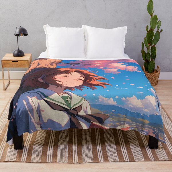 Item preview, Yukari Akiyama Girls und Panzer Sakura Reading Spring Day designed and sold by earlobejerk.